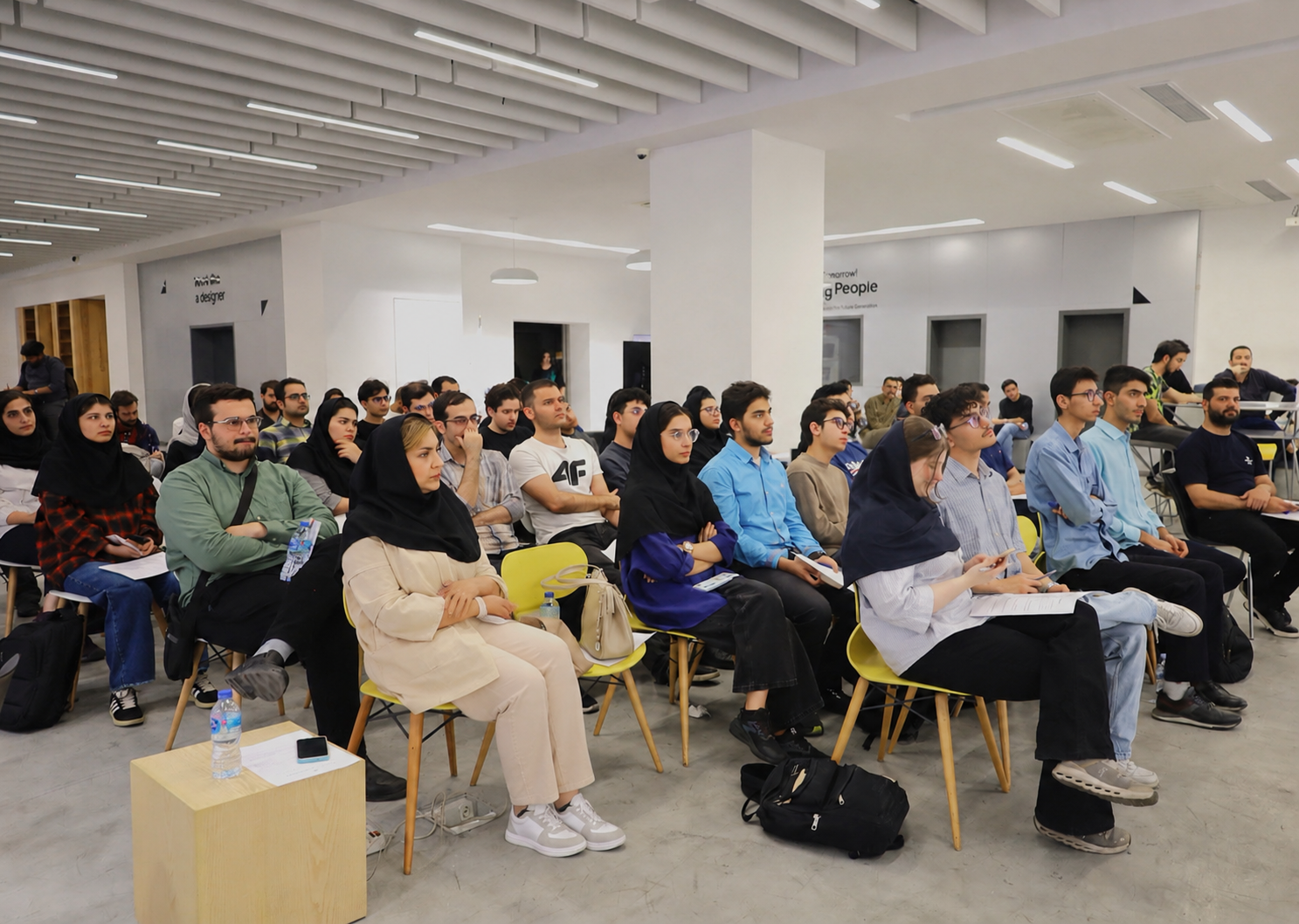 IdeaLab student visit and interview